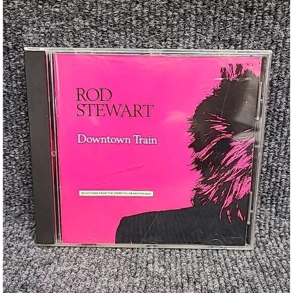 Vintage Rod Stewart Downtown Train ~ Rod Stewart ~ Pop ~ CD 1989 Warner Bros - Picture 1 of 4